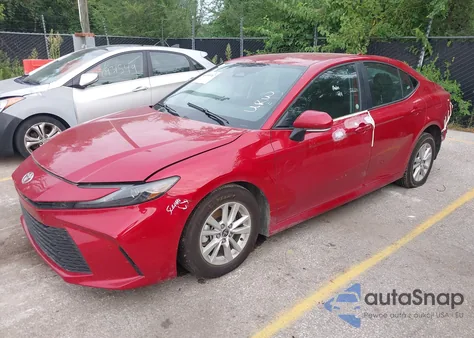 2025 Toyota Camry Le from USA, damaged, VIN 4T1DAACK8SU051271